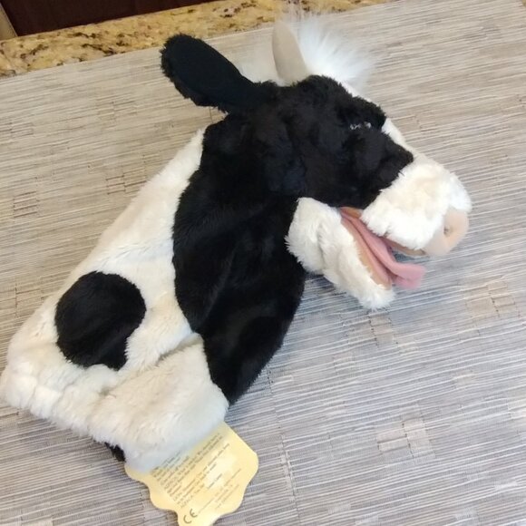 Folkmanis Mooing Cow Stage Puppet NWT - Picture 3 of 7